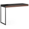 BDI Sequel 20 6112 Chocolate Walnut And Black Desk Return