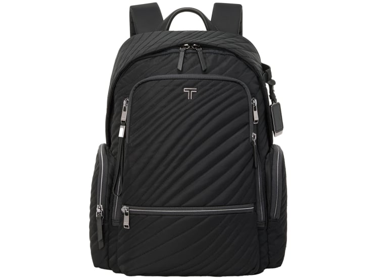 tumi - voyageur celina backpack - men's Women's Work and Travel Bag - 16.0" X 10.6" X 6.5" - Holds Up to 16" Laptop and exterior zip pockets for easy access to essentials TUMI Voyageur Celina Medium Backpack
