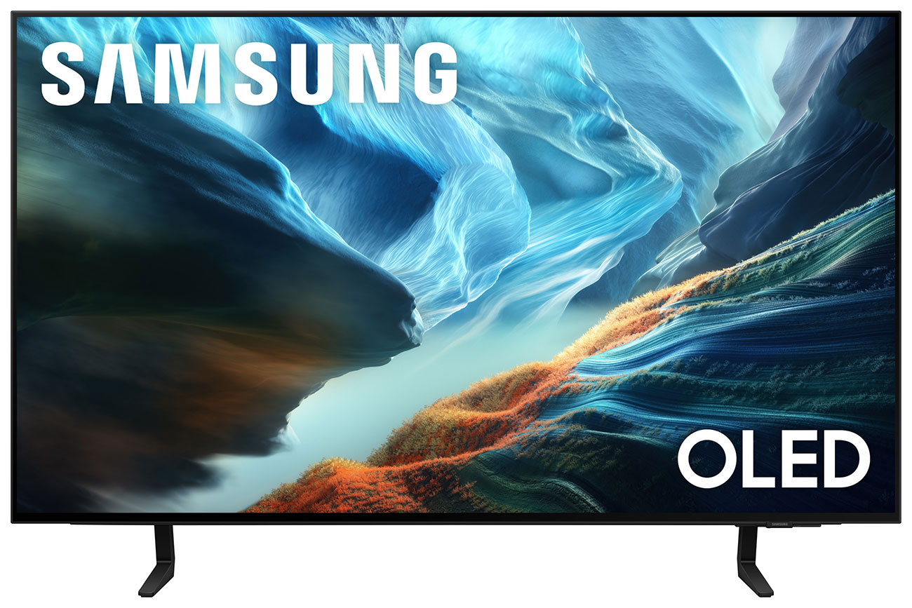 Front View of Samsung OLED TV