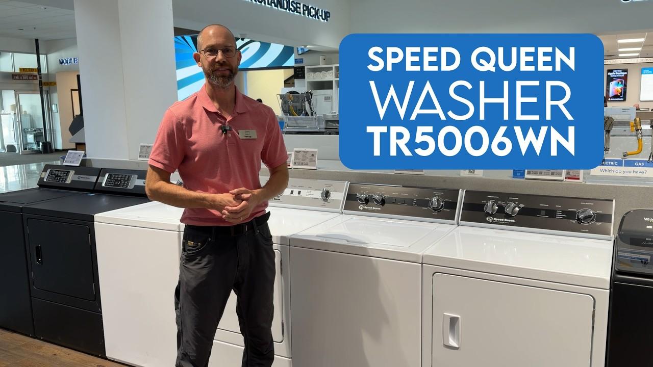 Watch Speed Queen Top Load Washer - TR5006WN