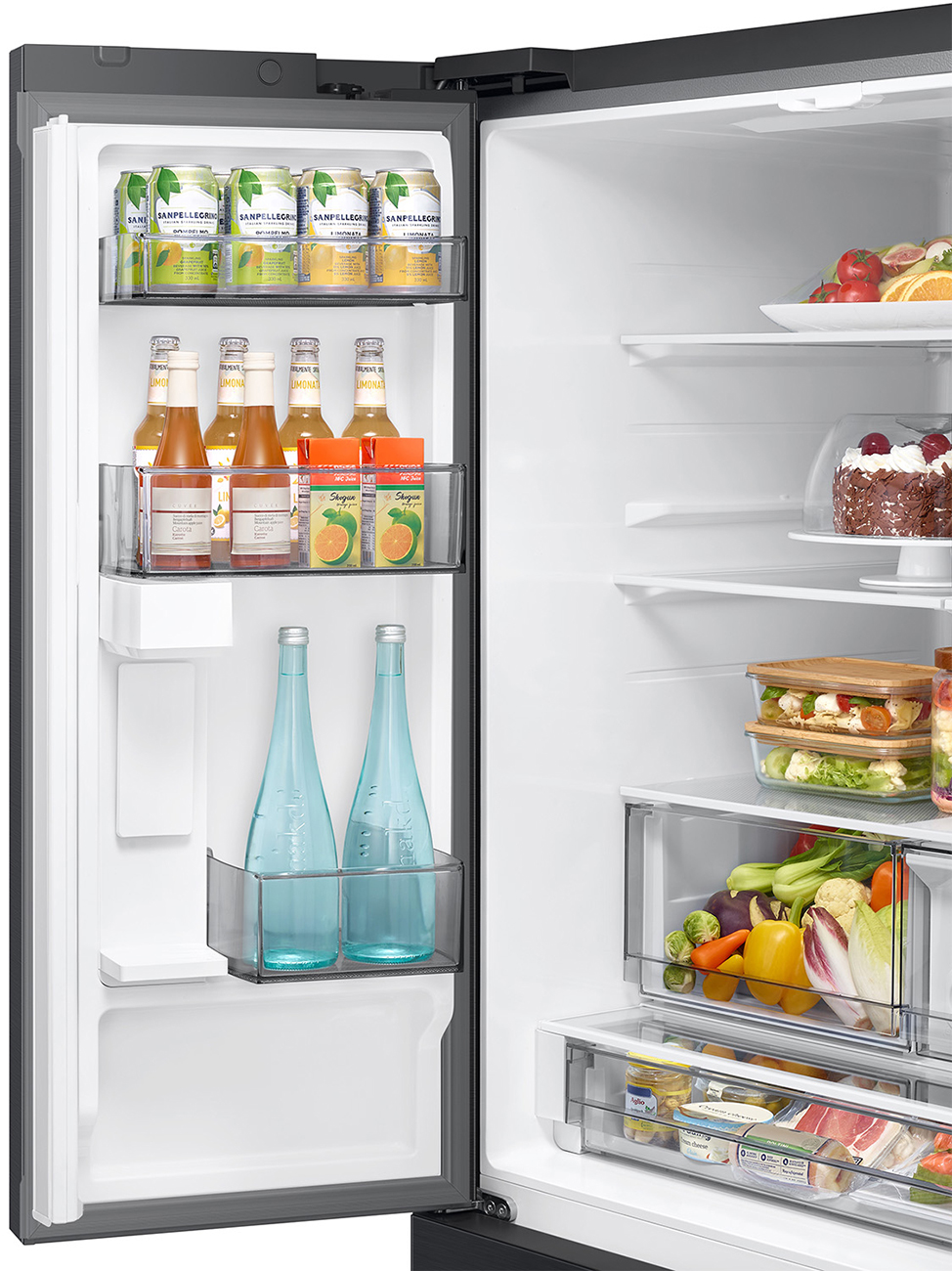 Door view of Samsung Refrigerator