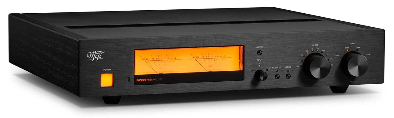 Front Right view of MoFi MasterPhono Phonostage Preamplifier