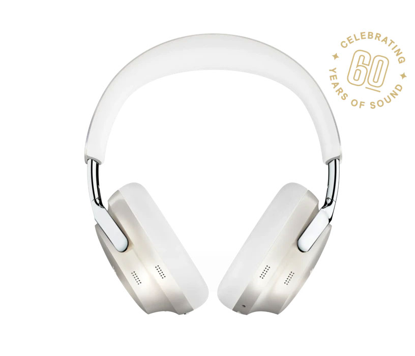Front View of Bose Wireless Noise Cancelling Headphones