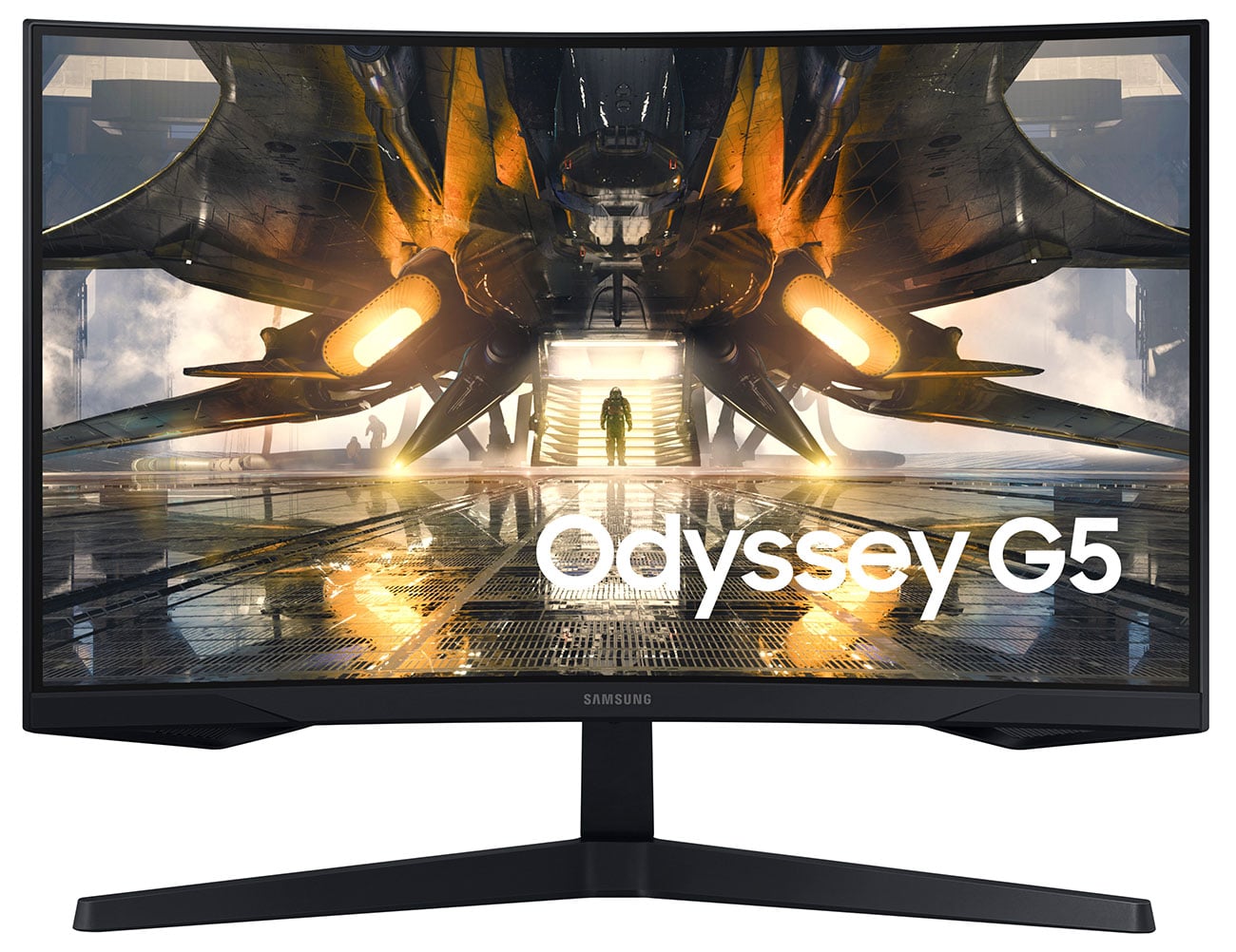 Front View of Samsung Monitor