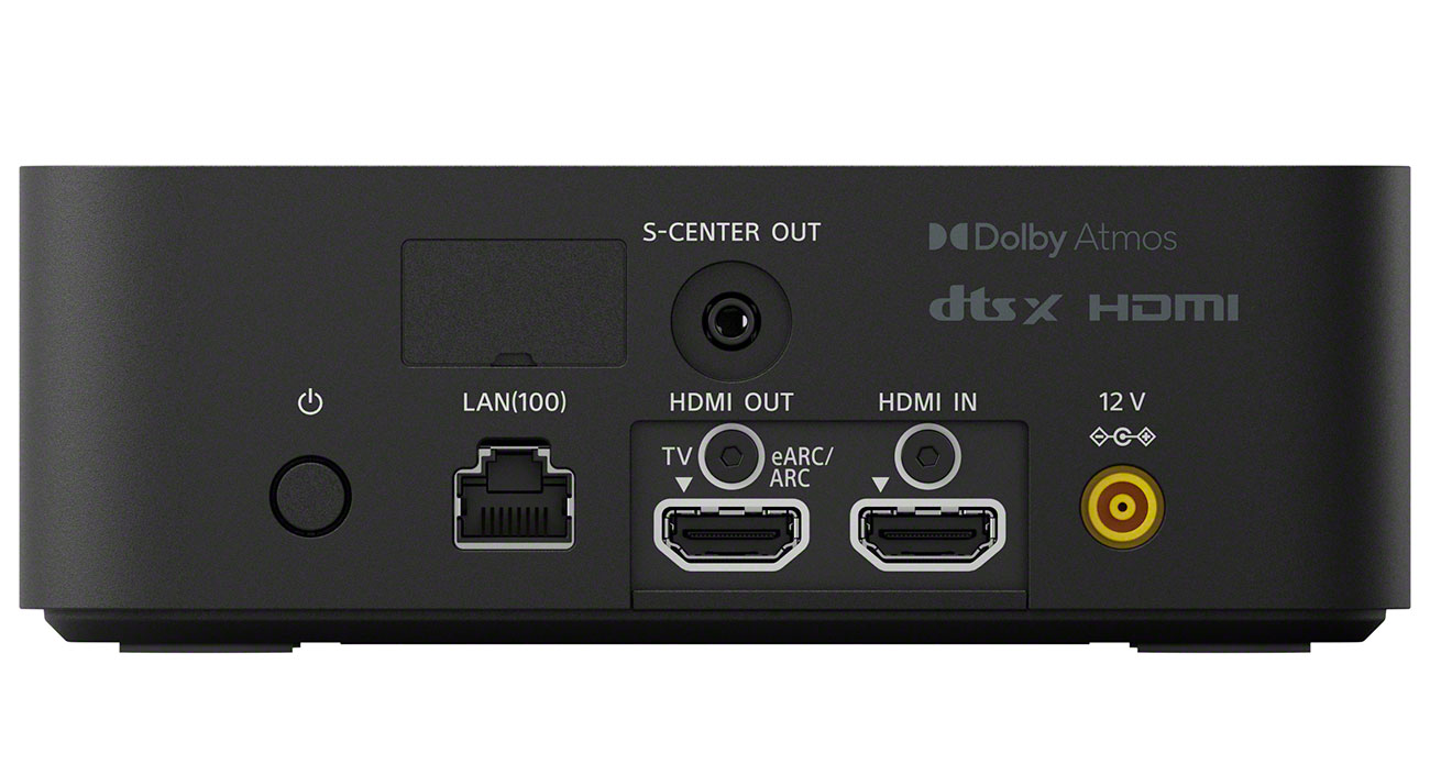 Rear View of Sony BRAVIA Theater Quad System Control Box