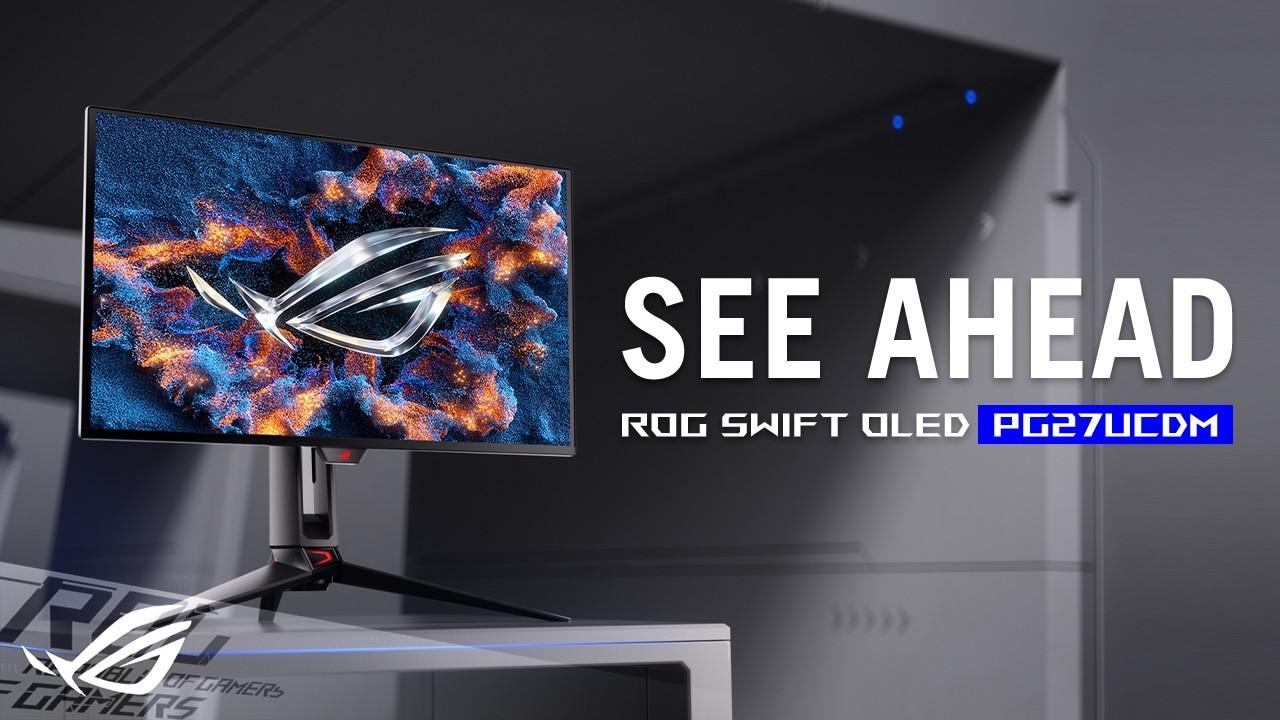 Watch Designed for RTX 50 Series- The World's First 27 4K OLED Gaming Monitor PG27UCDM | ROG
