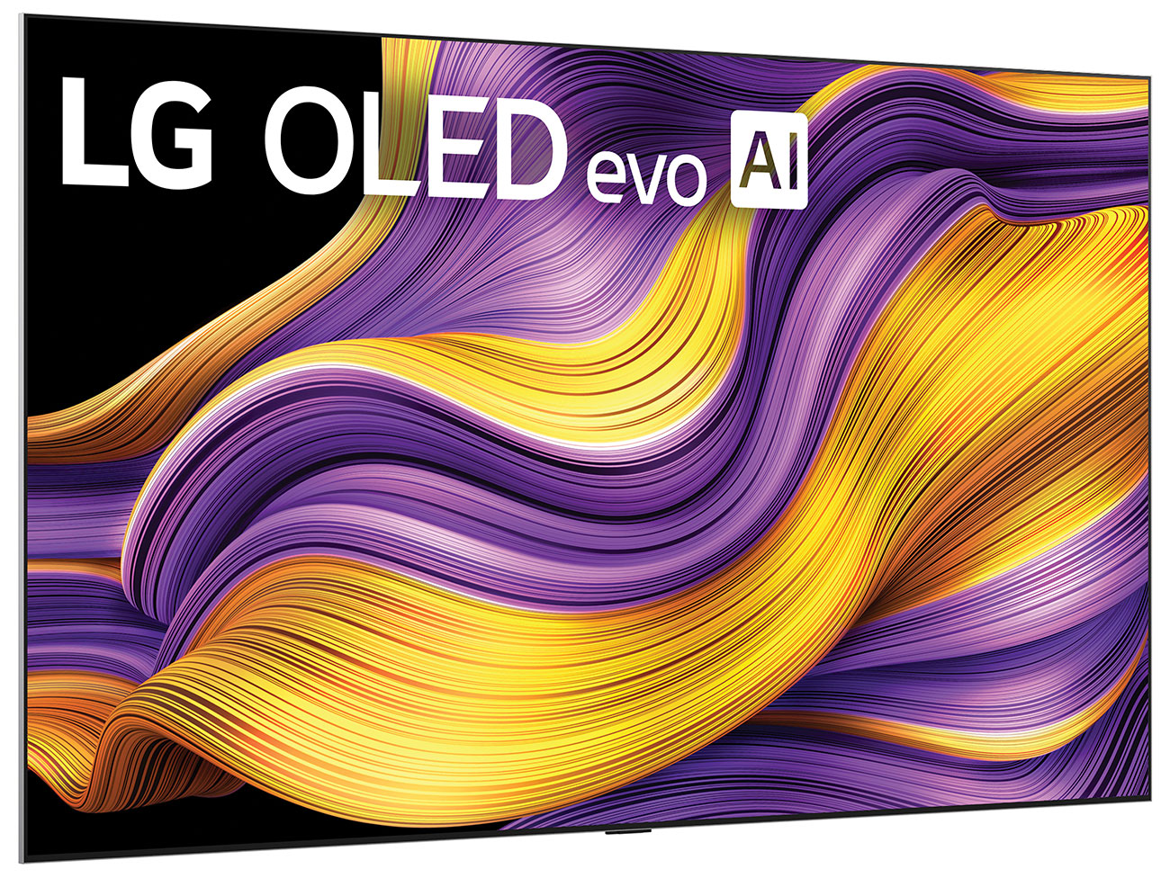 Front Left View of LG OLED 4K Smart TV 