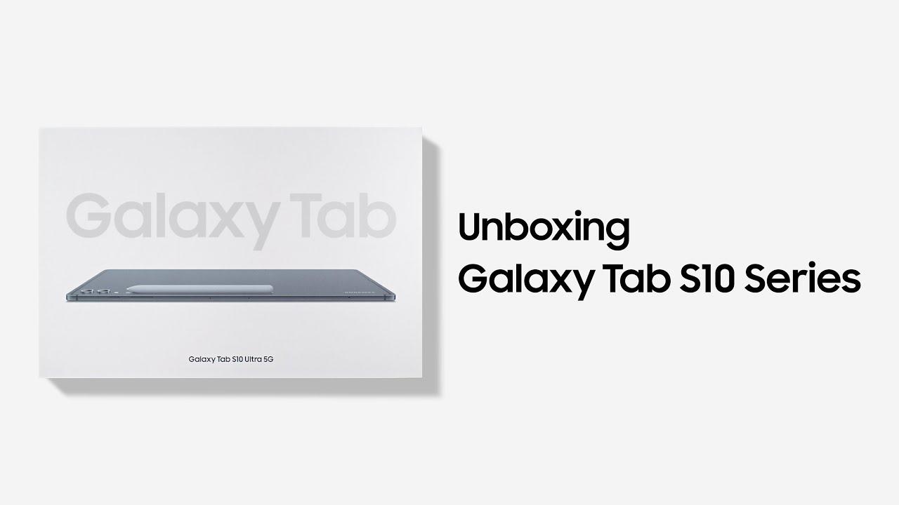 Watch Samsung | Galaxy Tab S10 Tablet - Unboxing