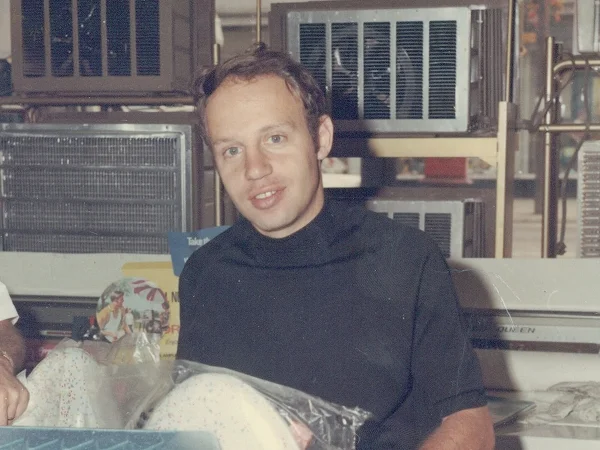 Young Bob Abt at Abt Electronics during his early career