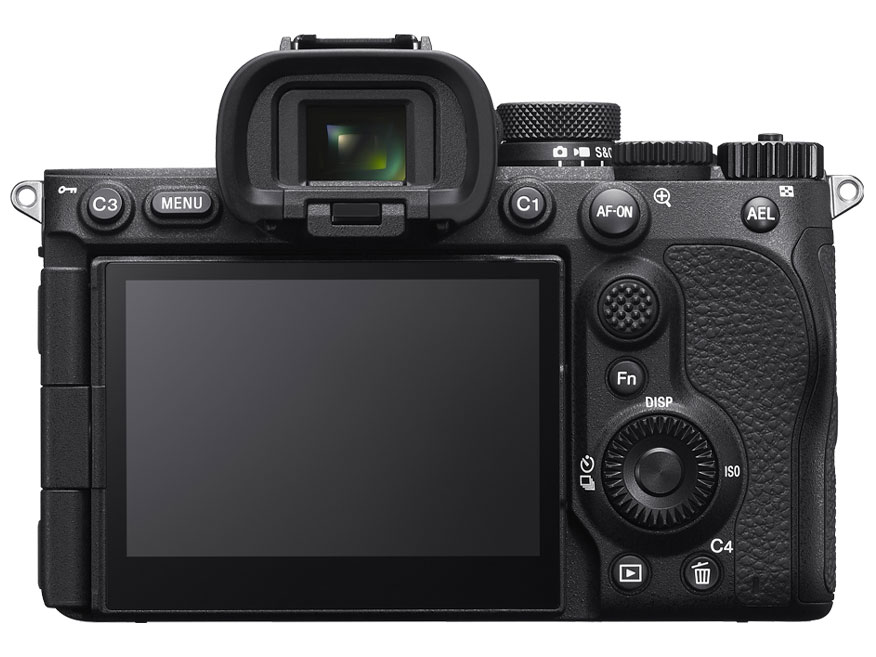 Screen View of Sony Camera