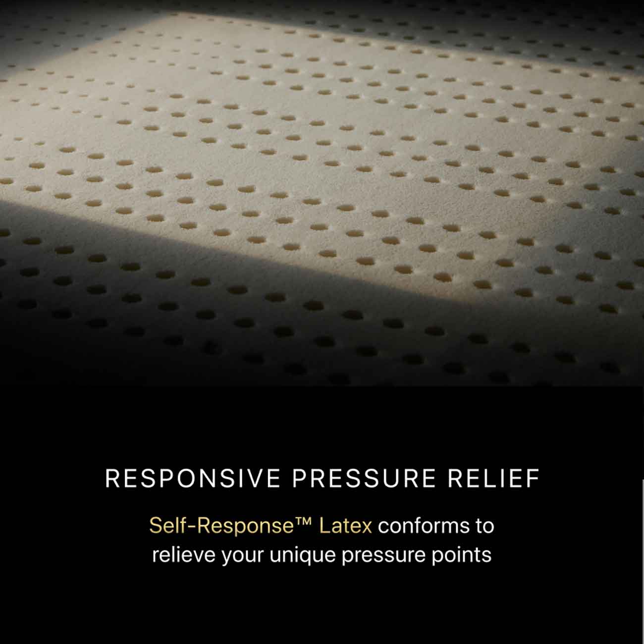 View of Beautyrest Mattress Self Response Latex infographic