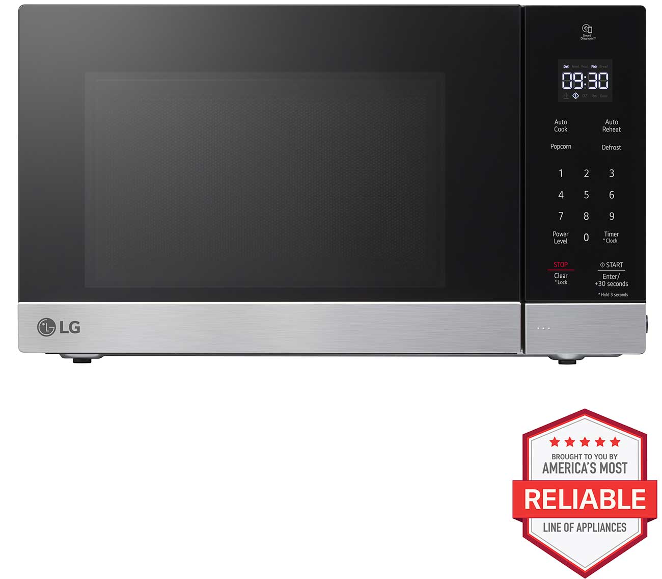 Banner View of LG Countertop Microwave