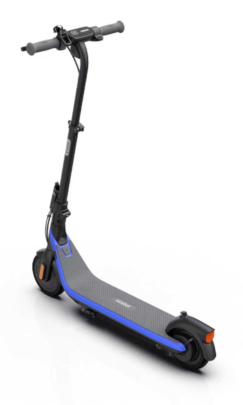 Rear Right view of Electric Scooter