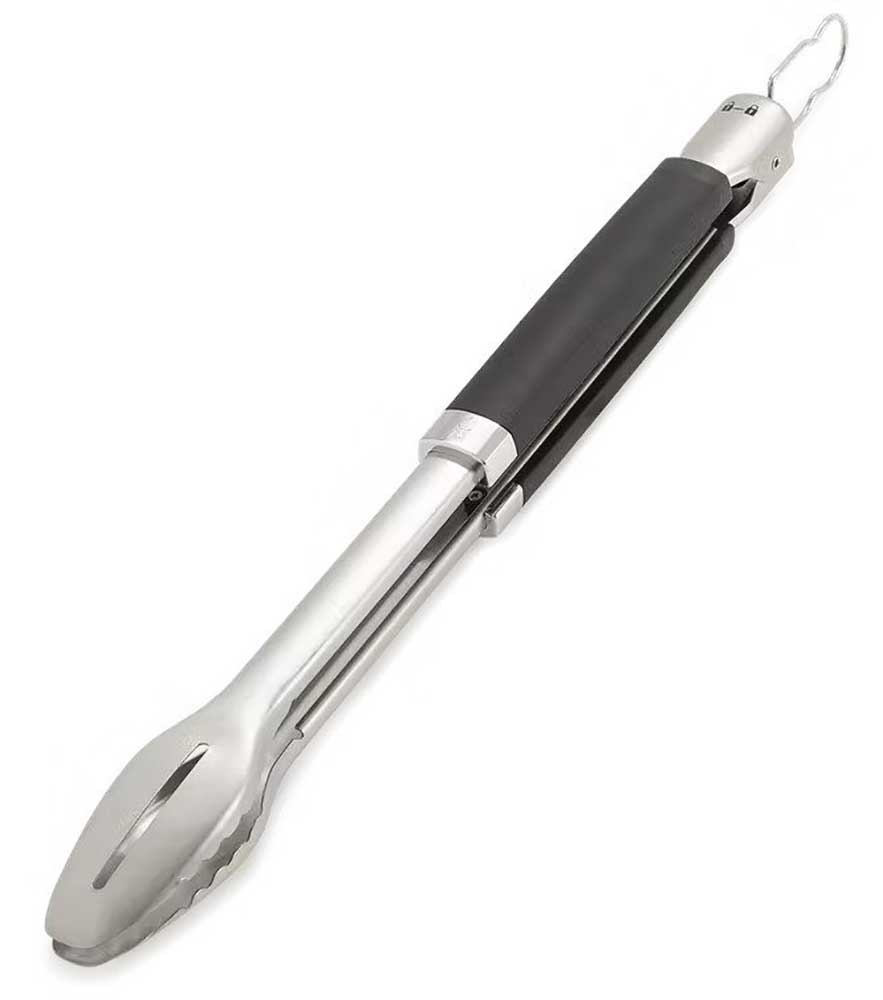 Front Angled View Image of Grill Tongs 1