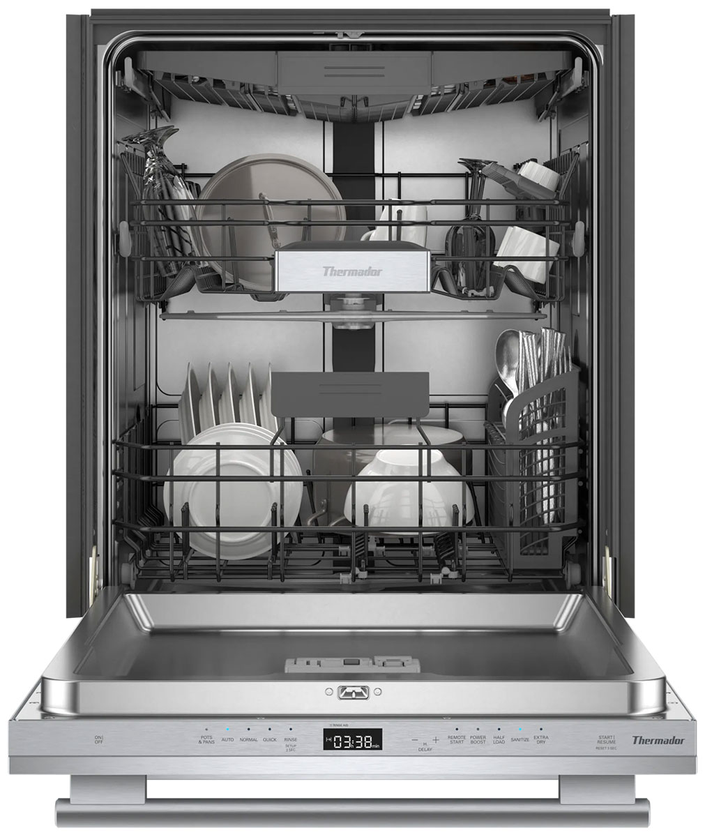 Thermador 24" Stainless Dishwasher DWHD560CFP Abt