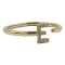 Dana Rebecca Designs DRD Single Initial 'E' Ring, Size 6.5 in 14K Yellow Gold