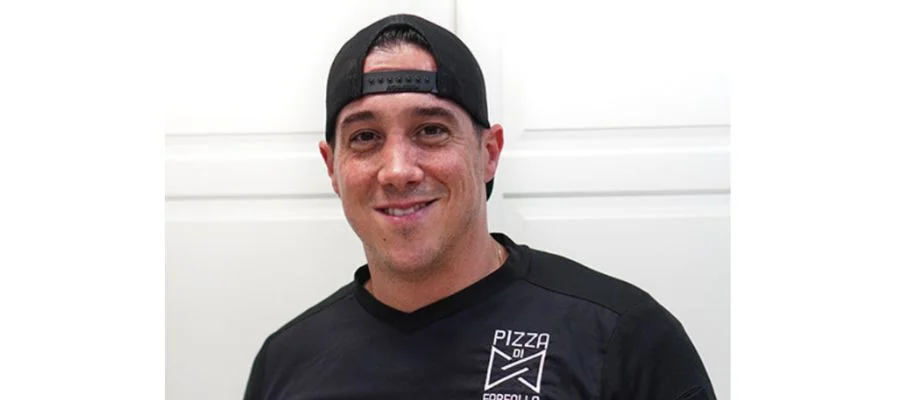 Headshot of Chef Giovanni Oriente of Pizza Di Farfalle