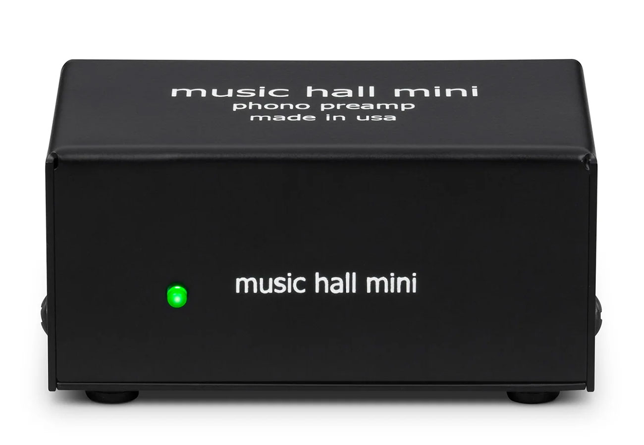 Front View of Music Hall Preamp