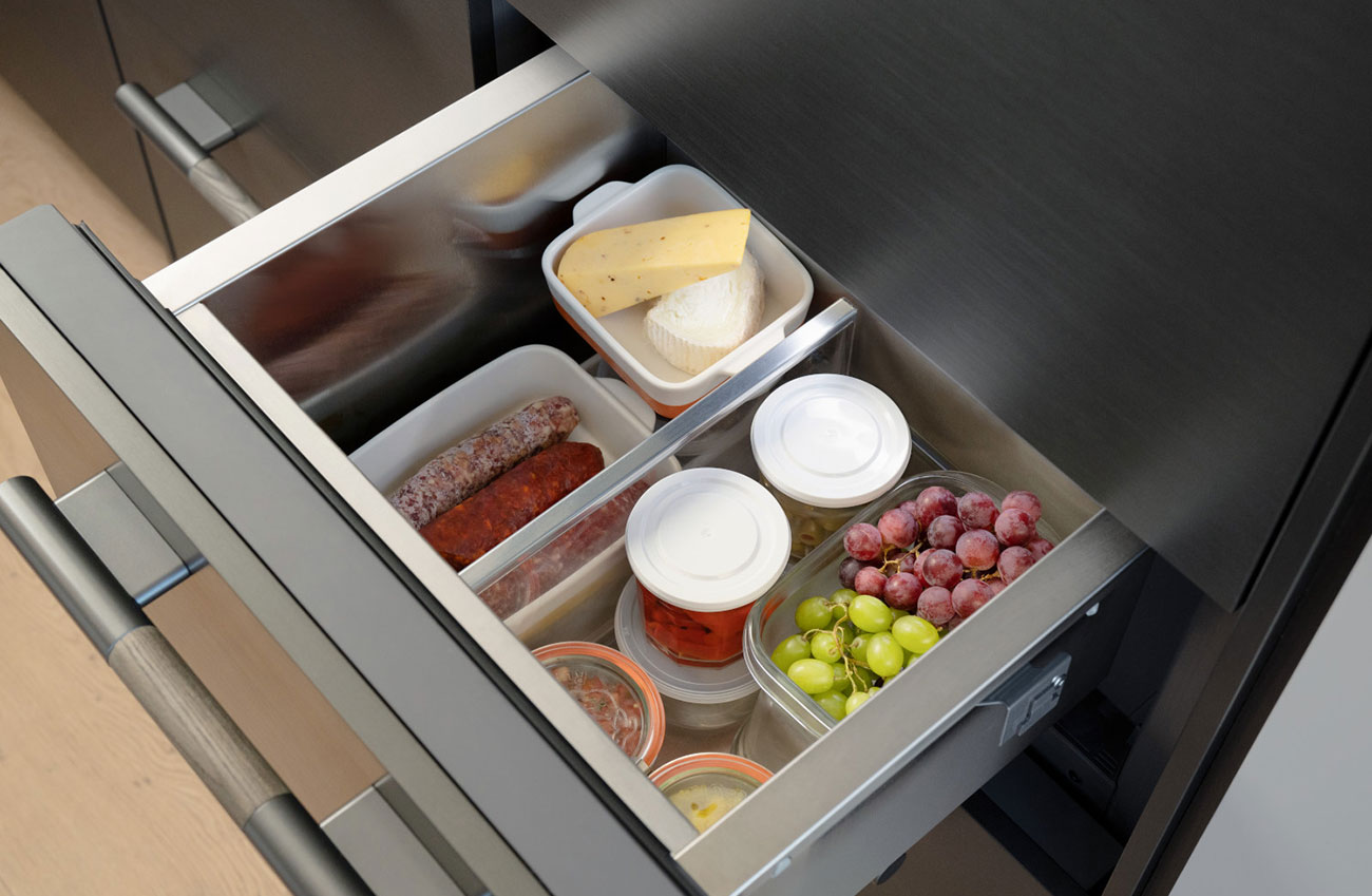 Open View of Convertible Drawer Open