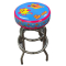 Namco Barstool - Ms. PAC-MAN 30-Inch Swivel Top In Chrome