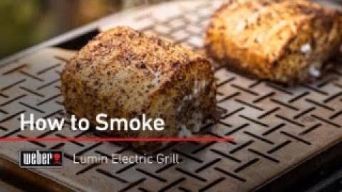 Watch How to Smoke on the Weber Lumin Electric Grill
