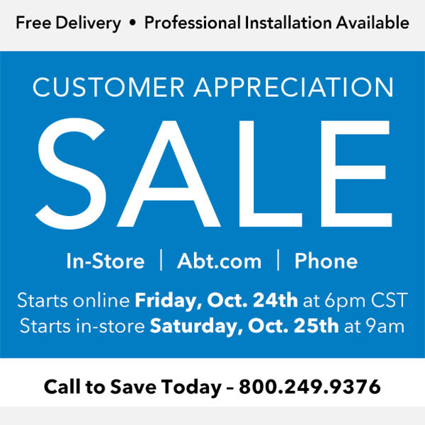 Early Access: Abt's Customer Appreciation Sale