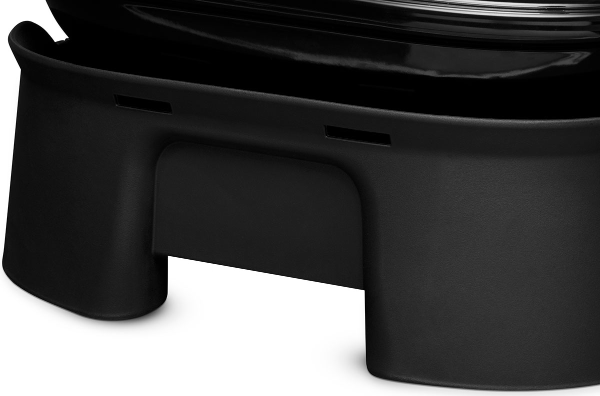 Close Up of  the Handle and Grill Table Leg for a Weber Portable Grill
