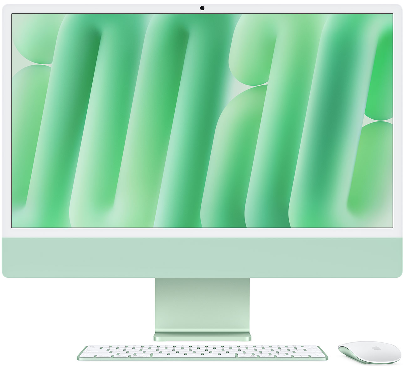 Front View of Apple iMac