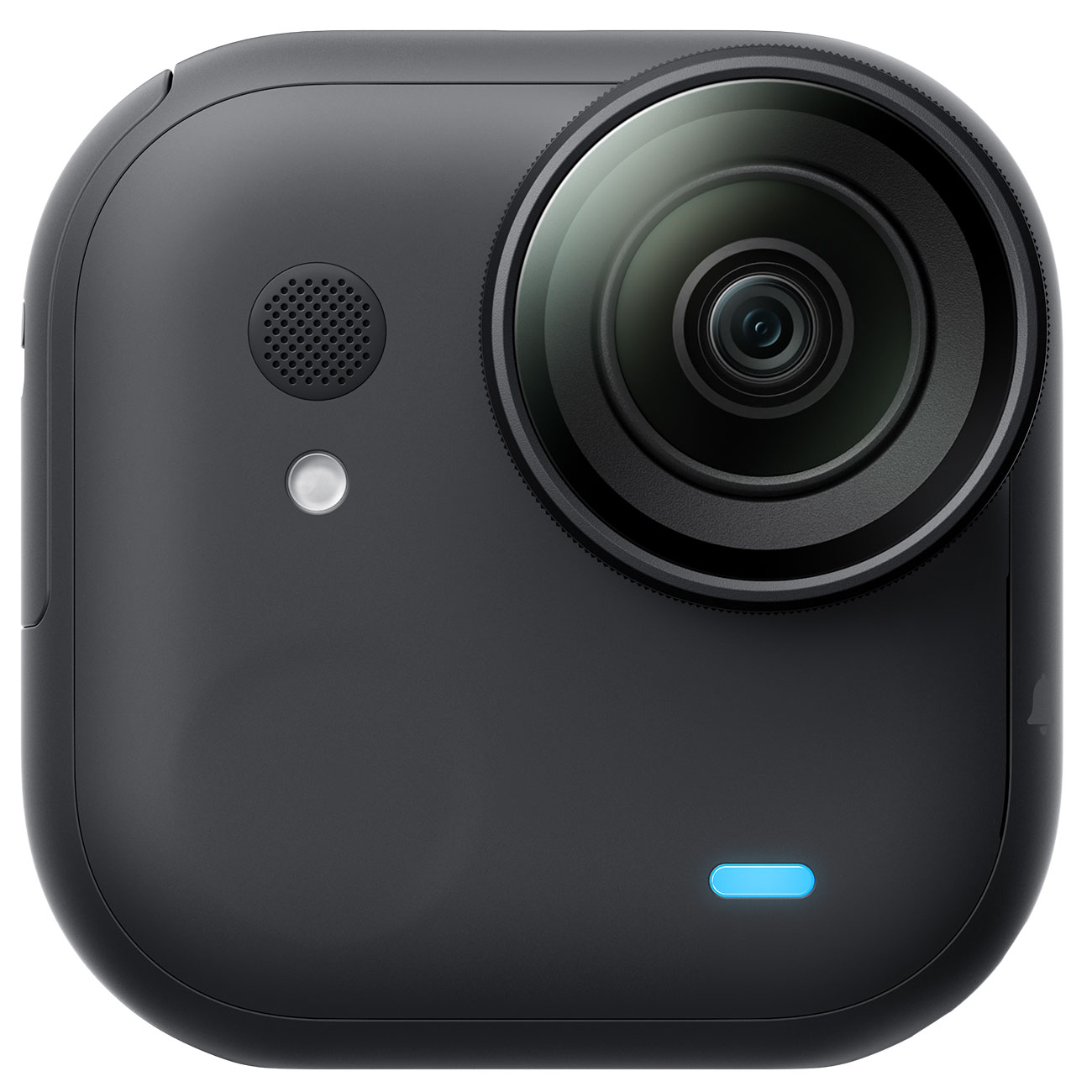 Front View of Insta360 Action Camera Without Case