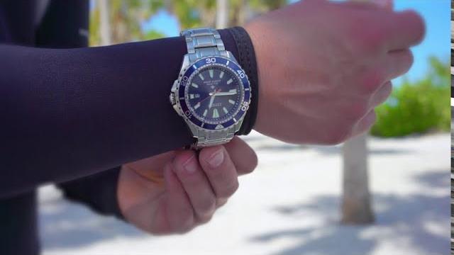 Watch Citizen Eco-Drive Promaster Diver Stainless And Blue Mens Watch -  BN0191-55L