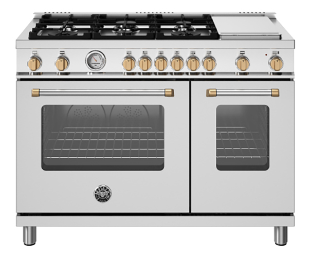 Bertazzoni Master Series Collezione Metalli Knob Set DSMASIKSG Abt