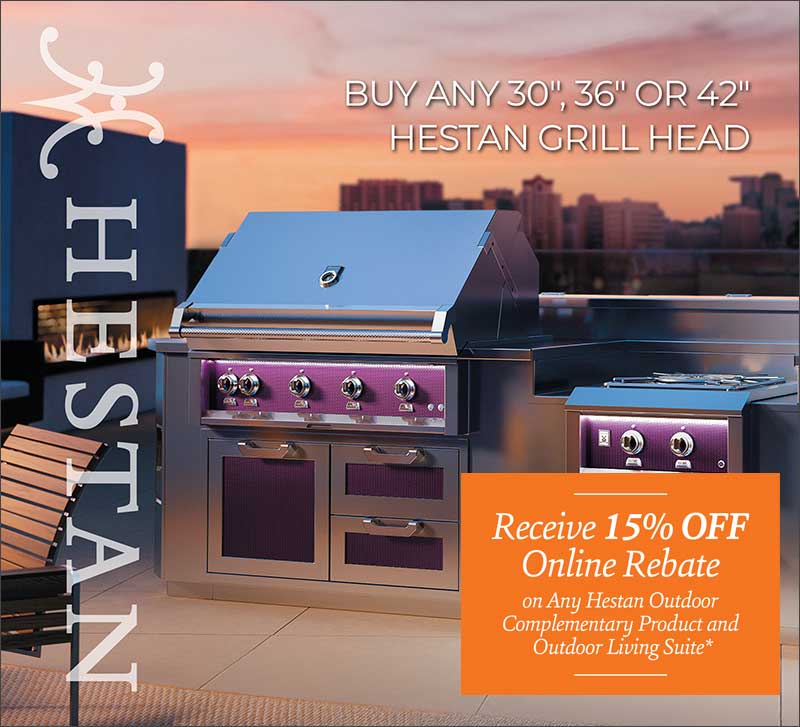 Hestan Grill Head Rebate