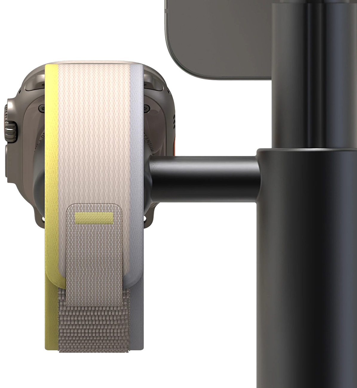 Back View Of The Apple Watch Charger