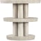 Hooker Furniture Modern Mood Round Side Table in Diamond