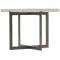 Bernhardt Hathaway Cocktail Table in White Travertine | Bronze