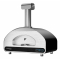 Fontana Forni Volta 90 Hybrid Fuel Outdoor Pizza Oven in Black