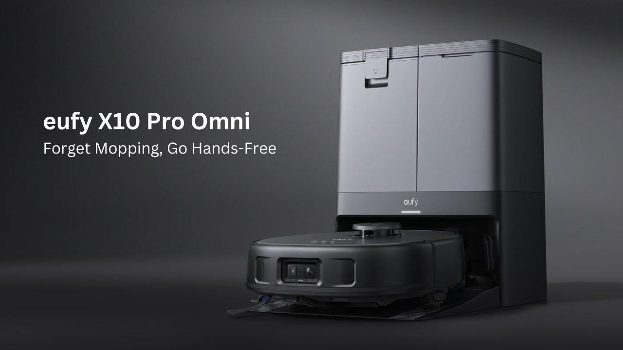 Watch Introducing eufy X10 Pro Omni Robot Vacuum and Mop