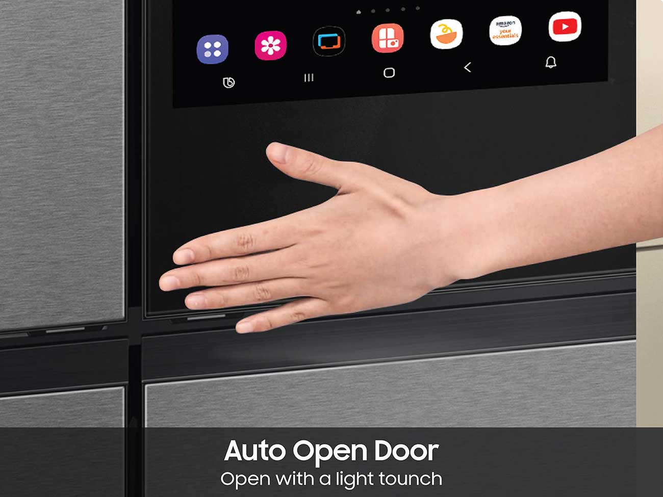 Auto Open Feature for Refrigerator