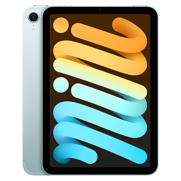 The new iPad mini in blue