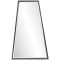 Howard Elliott Ezra Mirror In Matte Black Powder Coated Finish