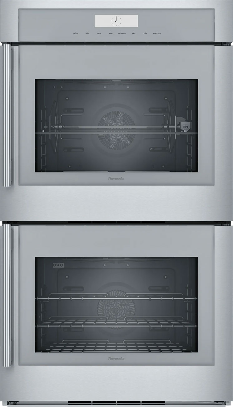Thermador 30" Masterpiece Series Stainless Steel Right Hinge Double Built-In Oven