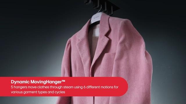 Watch LG Styler Steam Closet \| Dynamic Moving Hanger