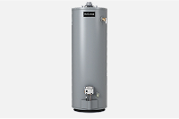 Grey rraditional water heater