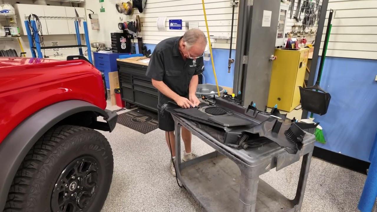 Watch Ford Bronco JL Audio Speaker Install