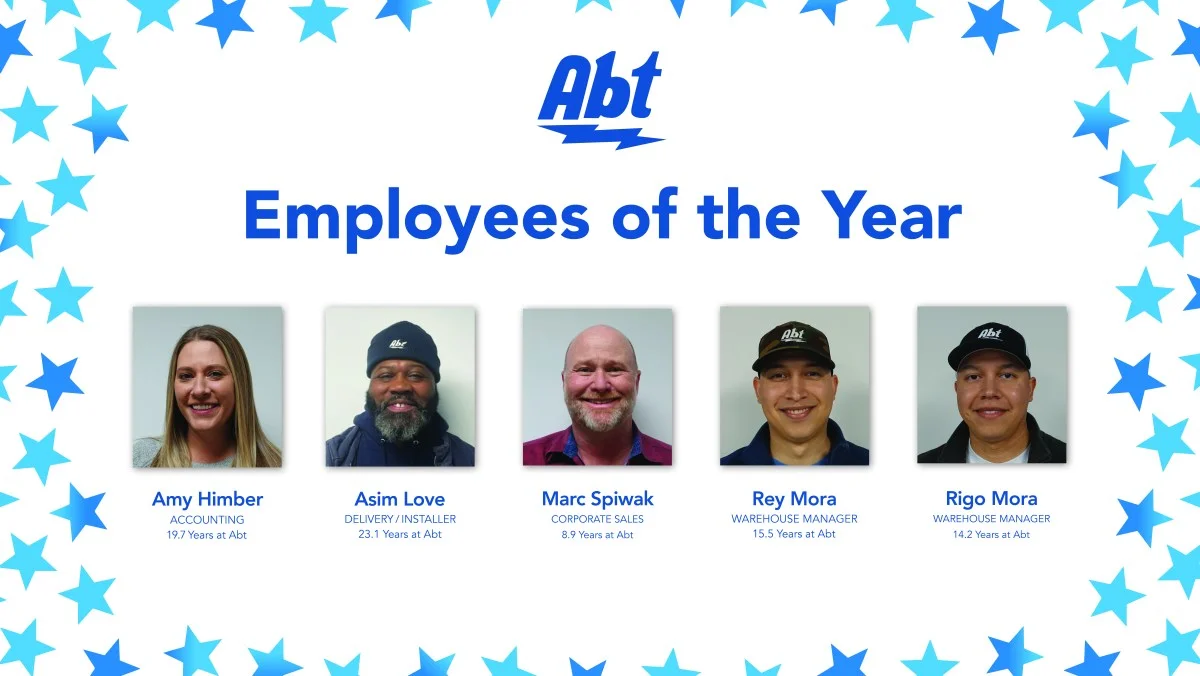 Abt Employees of the Year for 2023.