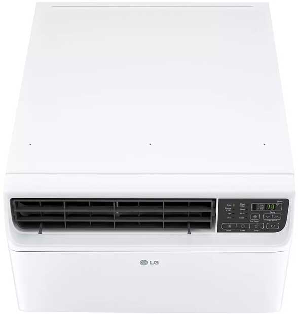 Top view of LG Window Air Conditioner