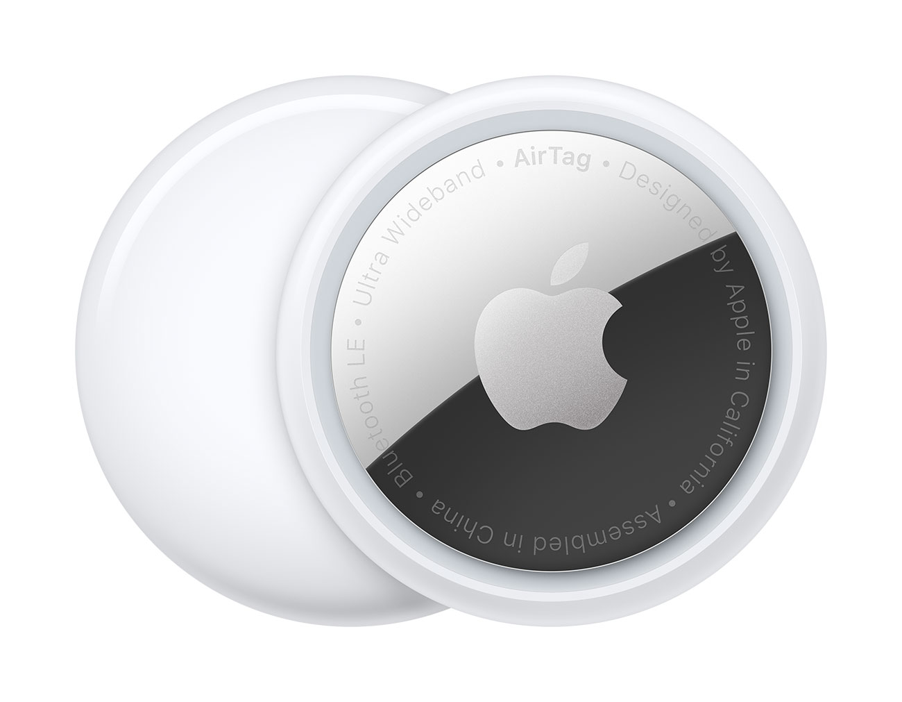 Back and Front Image of AirTag