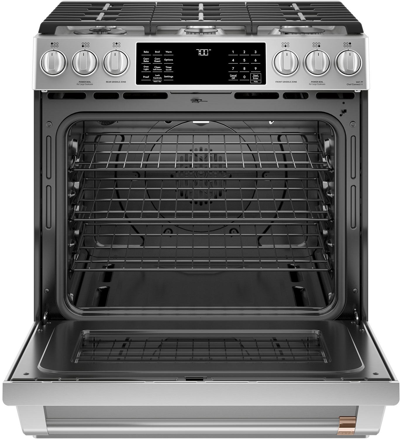 Cafe - CGS700P2MS1 - Slide-In Gas Ranges