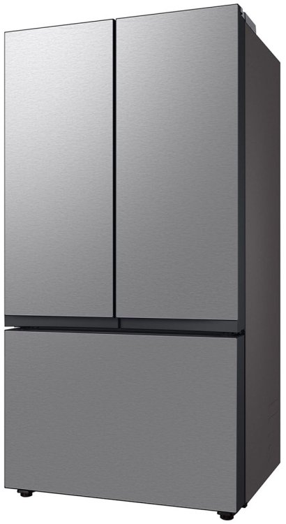 Large image of Samsung Bespoke 24 Cu. Ft. 3-Door French Door Refrigerator 36-Inch Wide ADA in Stainless Steel