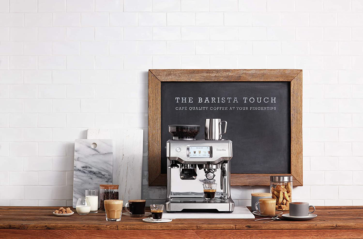 Image of Espresso Machine On Counter